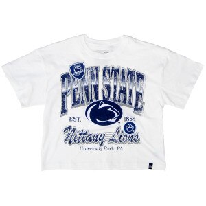 white short sleeve t-shirt Penn State Nittany Lions Maddux multi media